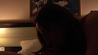 Big titted elite slut blows virgin boyfriend passionately post-club fuck?