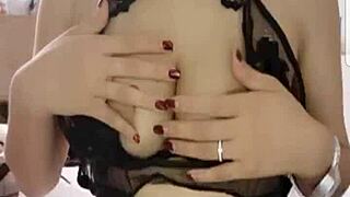 my chinese girlfriend's steamy bedroom fuck session video 7