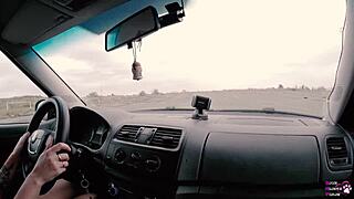 Long haired teen trades sucks and fucks for driver's license