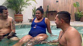 We seduce stranger latina for hard interracial creampie and anal pounding