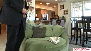 Pervy Old Man Pounds Stepdaughter's BFF Hard