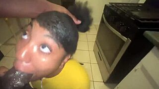 stepsis ebony thot sucks dick so good in family drama bang