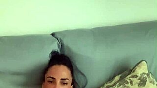 Holy Shit Watch This Tattooed Brunette Dildo Her Tight Pussy Wild!