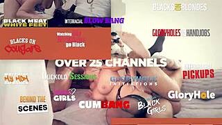 Curvy Inked Kali Roses Birthday Gangbang Three Monster BBCs Spit