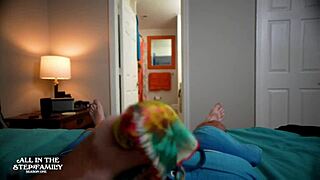 Stepmom's Bikini On Vacation Makes Me Cum - She Helps Horny Son Quick