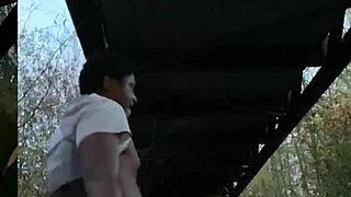 who moans louder during public milf pussy pounding quickie?