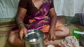 Aunty Shows Hairy Pussy in Hardcore Dorm Fuck with Stepbrother