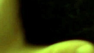 curly glasses girl deepthroats cock on hidden cam!