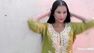 rough indian stepsis creampie after pizza on homemade ranch