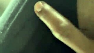 Wanna play with this pink pussy under her dress in the car?