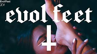 raven's sexy feet make her crave endless licking and sucking