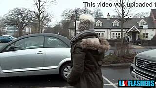 Everyone Sees My Juicy Pussy! Bree Branning Flashes And Pisses Publicly