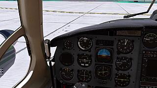Ladyboy shemale demonstrates piper pa31 navajo startup in xp11 flight tutorial