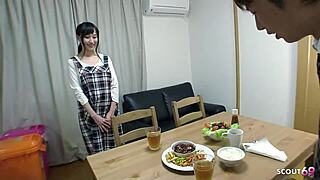 Tricked Skinny Japanese Virgin Stepsis Creampie Defloration Uncensored JAV