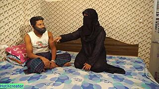 sasur ji fucks his horny new arab wife doggystyle creampie