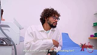 doctor ass-fucks two shy lesbians in exam room