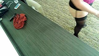 stepmom plugs ass tight for taboo creampie