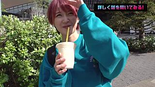 japanese babe rides cowgirl big tits bouncing hardcore cumshot