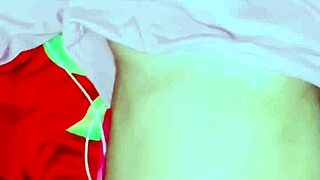 Indonesian Hijab Girl Caught Masturbating Live, Neighbor Joins for Wild Pounding