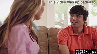 Petite teen stepsons big tit milf stepmom motivates with doggystyle job promise?