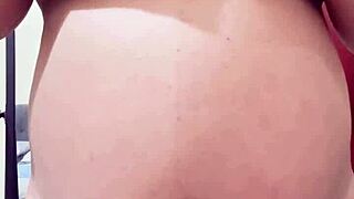 pregnant arab stepmom strips teasing hairy pussy on cam