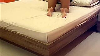 Madrastra shakes her fat ass until I cum deep in her tight pussy!