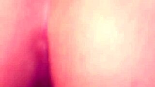 BRUNETTE LATINA MILF MOANS HUGE COCK POUNDS HER FROM BEHIND!