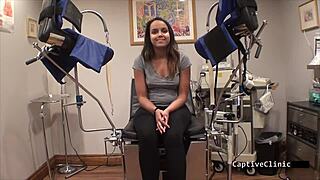 Patient screams in humiliation as tattooed latina nurse sheila daniels showers him in latex hospital fetish