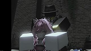 Caught kitty in rough pounding frenzy?