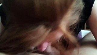 real milf kneels for rough deepthroat swallowing every homemade cumshot load