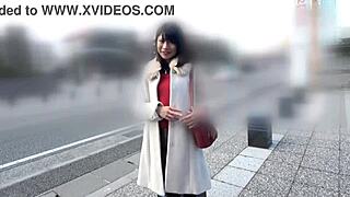 blindfolded japanese college girl senses explode hard!