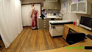 patient mavericks spreads for nurse humiliation checkup