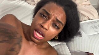 Brutal Double Penetration Ravages Ebony College Teen
