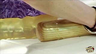 oh man, this sexy redhead takes a baseball bat up her ass... two cocks? no sweat!