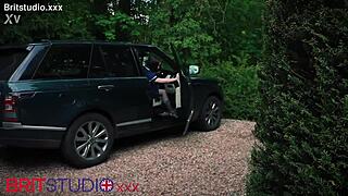 British Nurse Oils Patient's Cock For Deep Handjob Cumshot