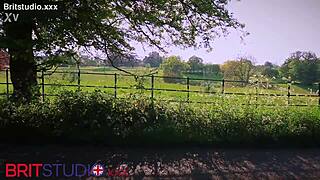 British Nurse Oils Patient's Cock For Deep Handjob Cumshot