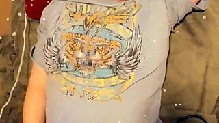 day 4 pregnant christmas orgasm with intense eye rolling