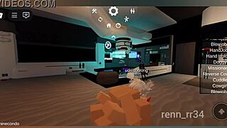 Sultry demon blonde seduces monster cock in roblox r34