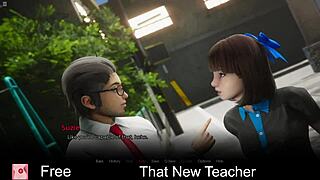 i love that funny rich teacher hentai game