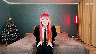 makima's femdom seduction tempts your creampie into her tight pussy roleplay