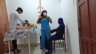 patients fuck doctor office foursome homemade roleplay