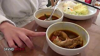 Chisa Hoshino Fucked Hardcore and Blows Lover on Shaved Pussy