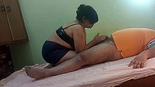 Indian bhabhi pussy ass sucked fucked by electrician hindi audio