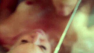 blonde teen rides massive black monster cock hard