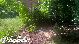 Fucking Naughty Woman Publicly Almost Caught By Homeless!