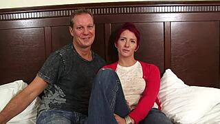 mature pierced saggy tits wife swallows cum after cowgirl then begs for more post-ejaculation