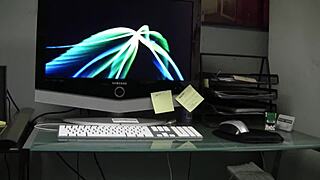 brunette milf fucked doggy with gaping pussy